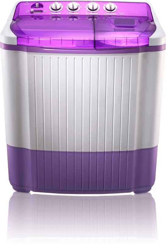 MarQ by Flipkart 7.5 kg Semi Automatic Top Load Washing Machine Purple, White(MQSA75)