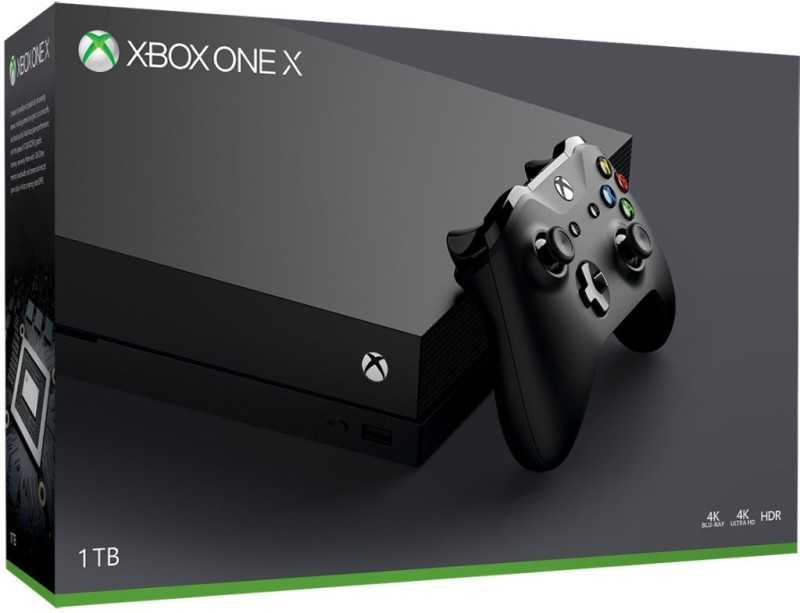 Microsoft Xbox One X 1 TB(Black)