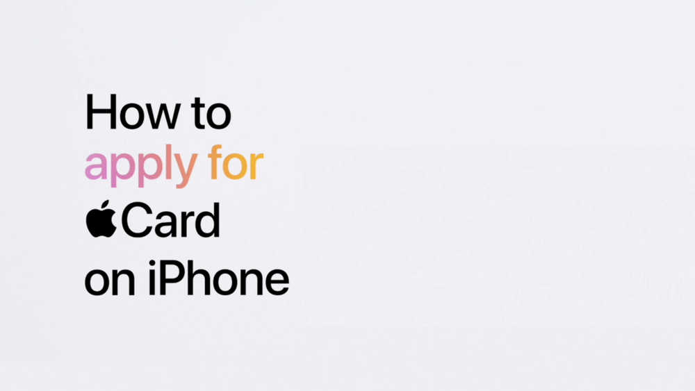 How to apply for Apple Card on iPhone in 2022