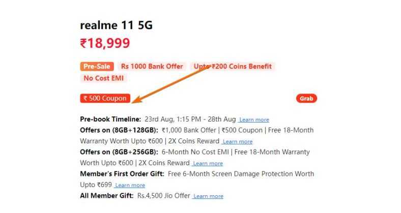 realme c35 emi bajaj finance