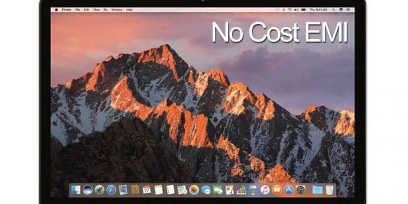 Apple MacBook Pro on No Cost EMI with credit cards and Bajaj EMI Card