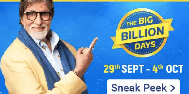 Flipkart Big Billion Days Sale 2019