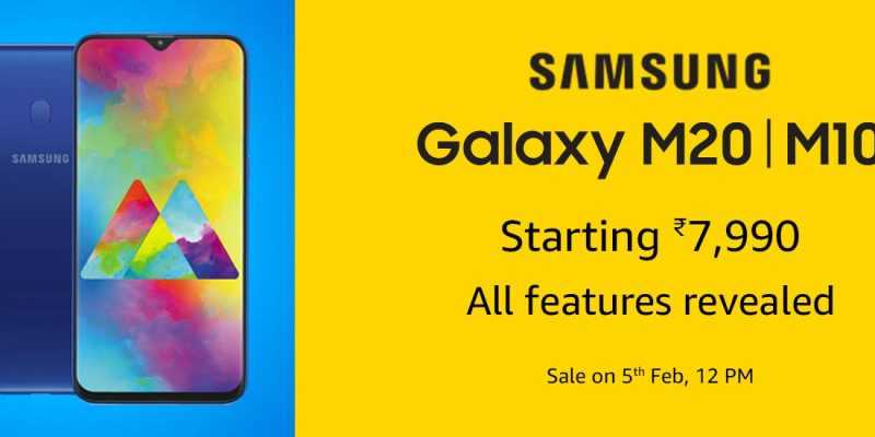 Galaxy M10 | M20 features pack with No Cost EMI