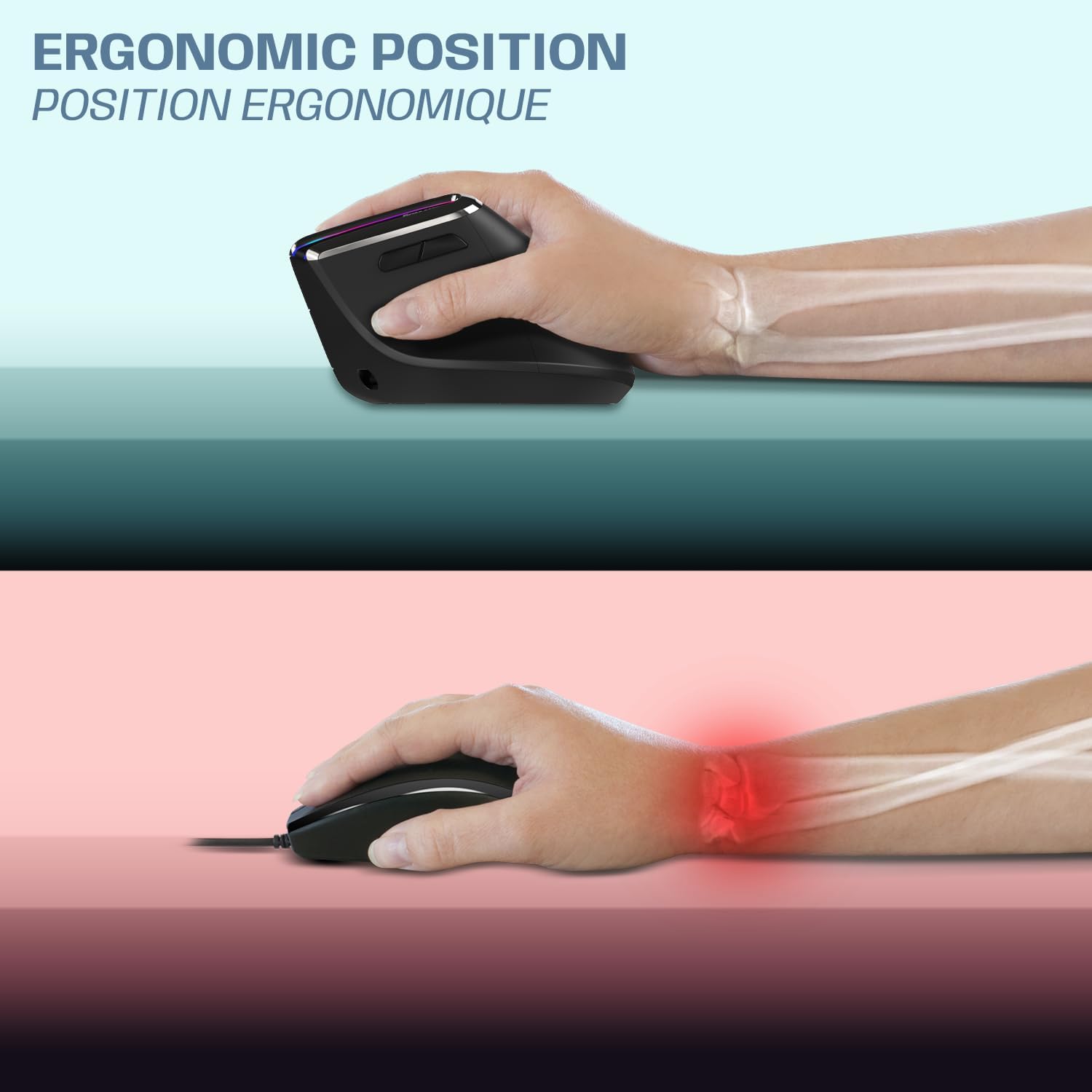 mouse ergonomico
