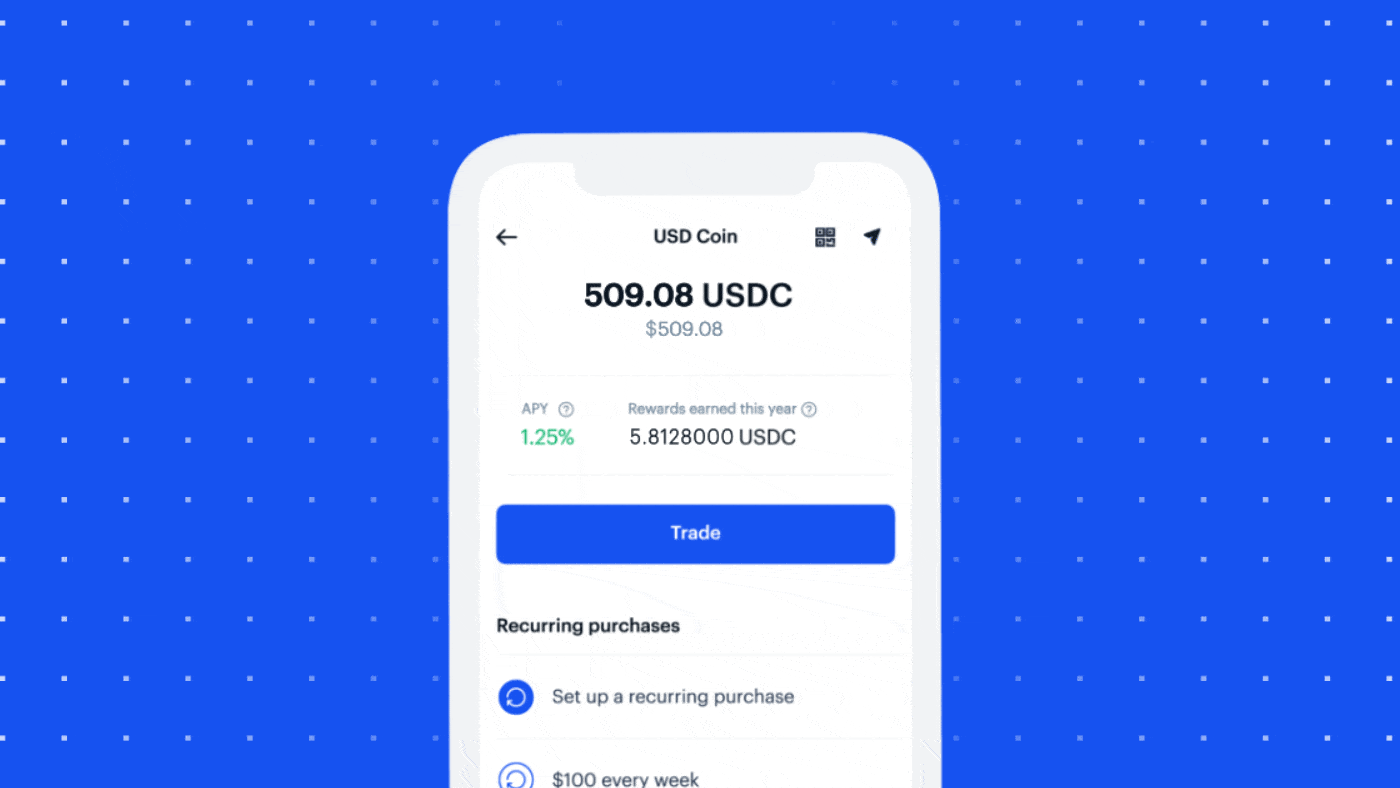 Coinbase mobile