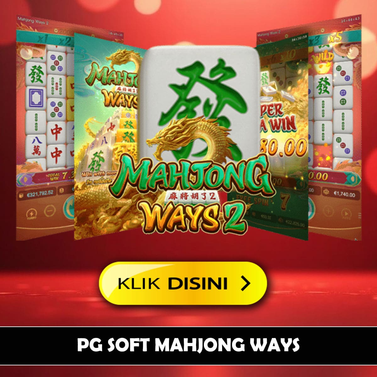 PG Soft : Situs Slot Mahjong Ways 1, 2, 3 Resmi Gampang Menang Terbaru image 1
