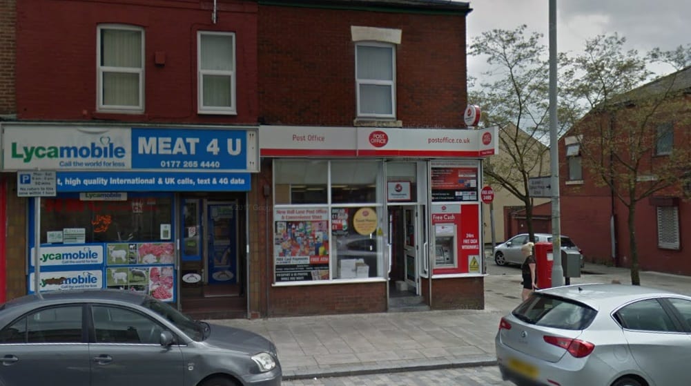 New Hall Lane Post Office