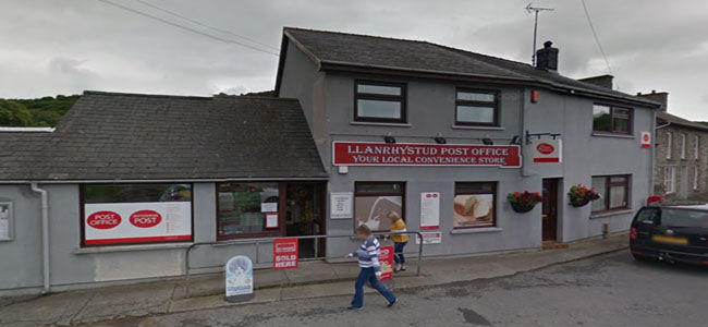 Llanrhystud Post Office