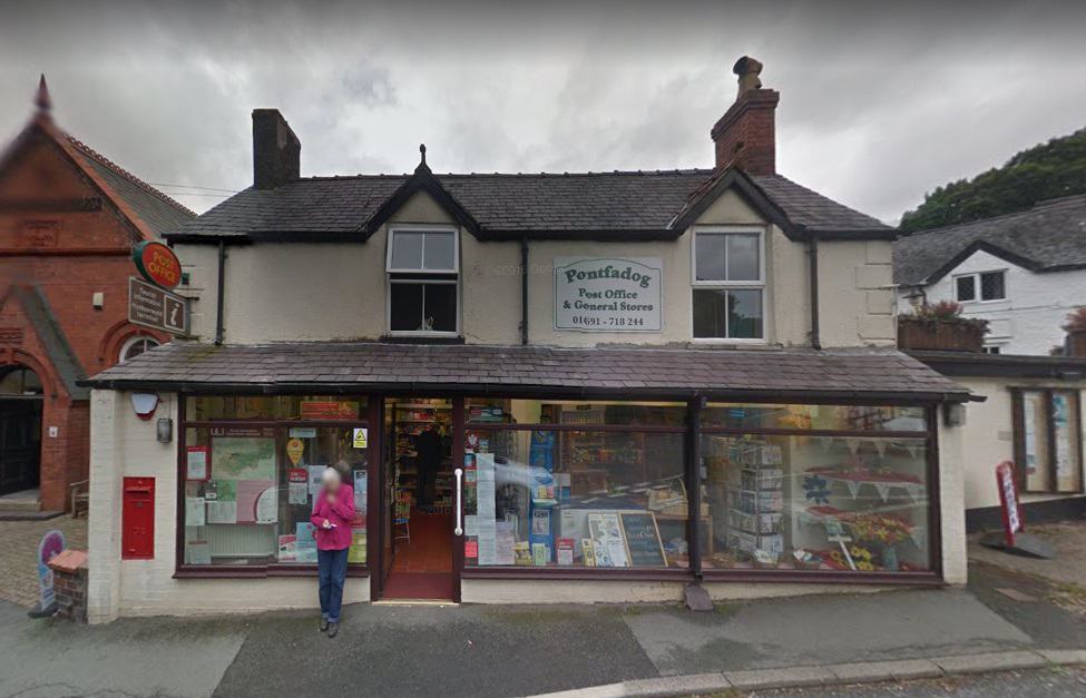Pontfadog Post Office