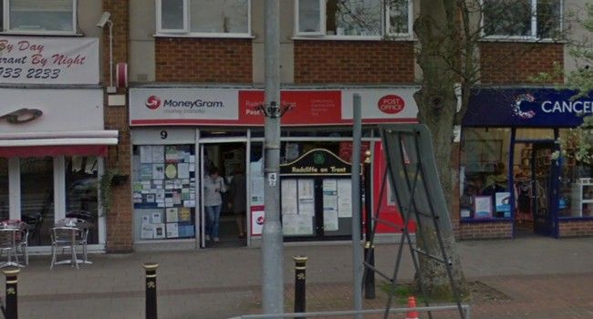 Radcliffe-on-Trent Post Office Opening Times - 9 Main Road