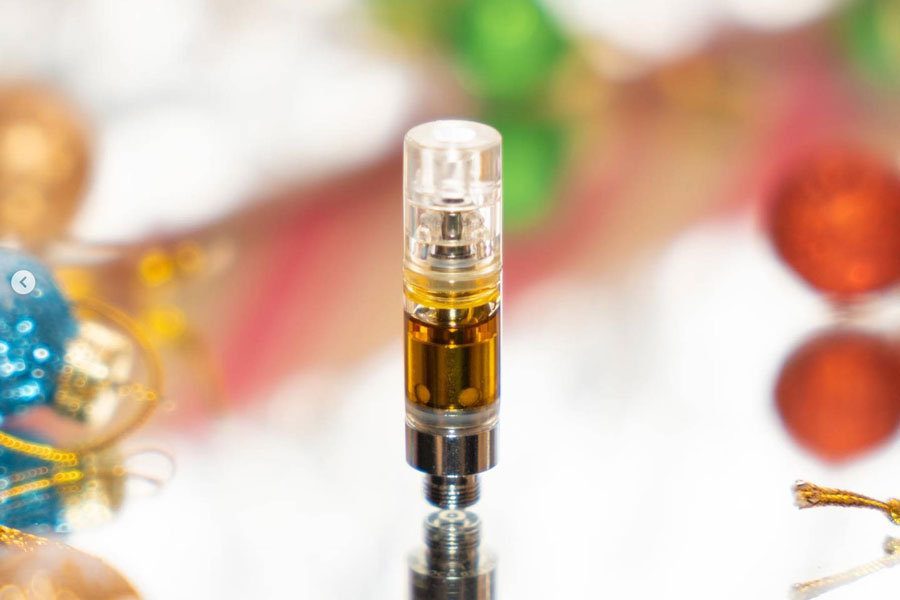 Clear Barrel Easy Press vape cartridge