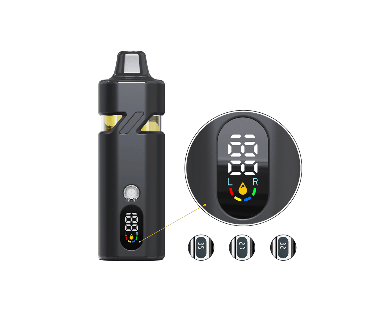 Duo GlassPod Sacreen Display