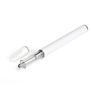 white ccell disposable pen