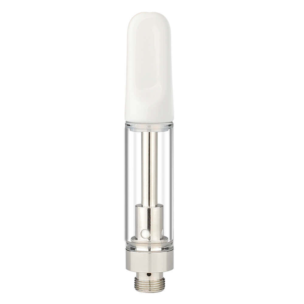 white tip 1.0ml M4 ccell glass cartridge