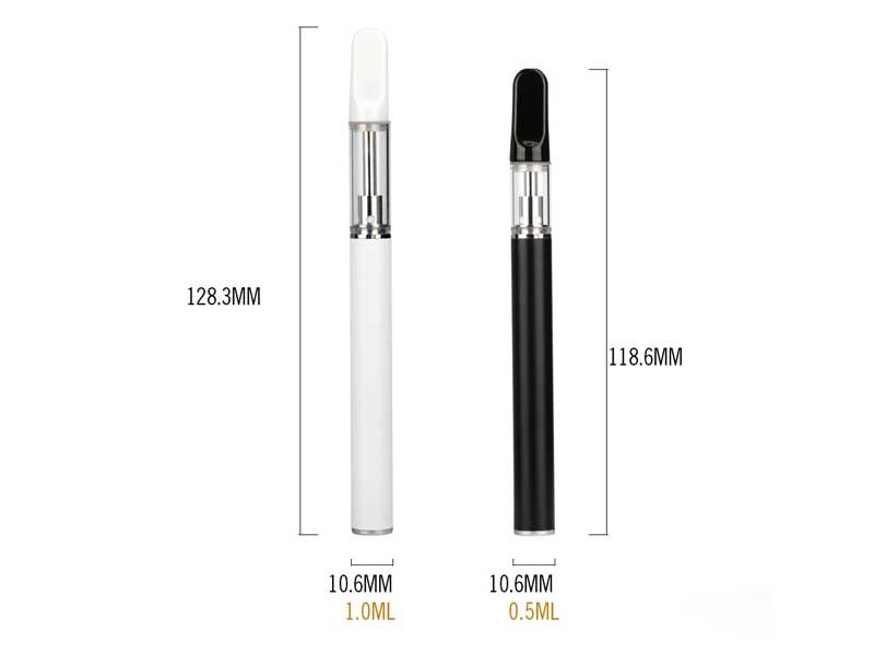 M5 Ccelll Rechargeable Vape Pen Size