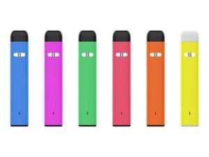 Empty Delta 10 disposable pen colors