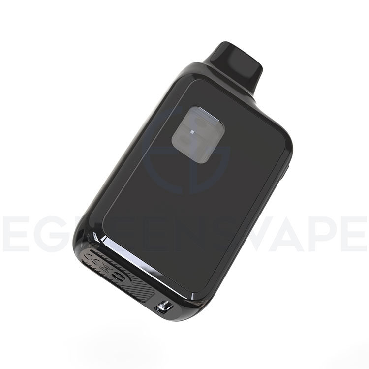 Palm X disposable vape device bottom view – 3ml AIO vape pen with digital screen and USB-C charging