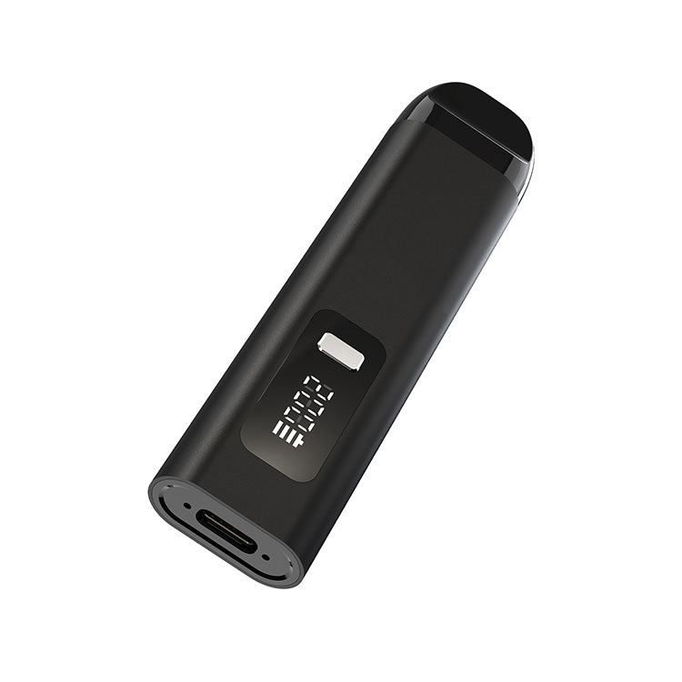 Black empty pod system with type-c chatging