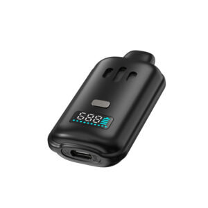 black 3ml disposable vape with type C charging