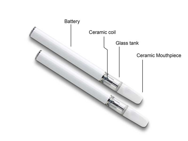 ccell disposable pen structure