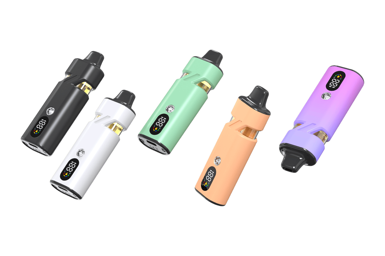 custom colors dual chamber disposable vape
