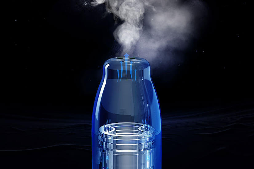 dual airflow disposable pen top