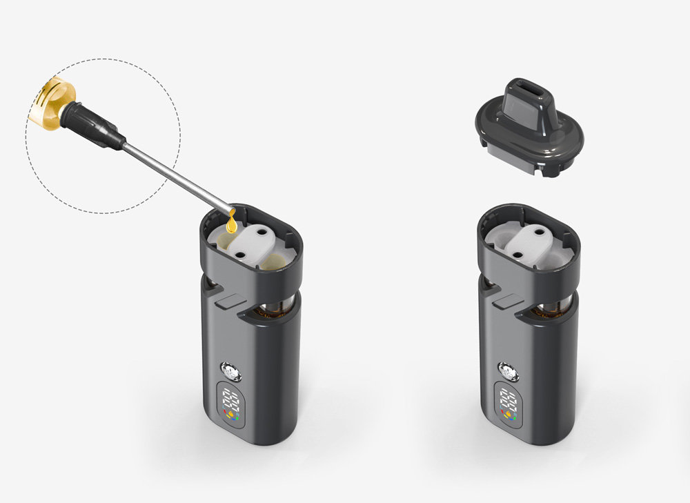 Duo GlassPod dual chamber AIO filling method