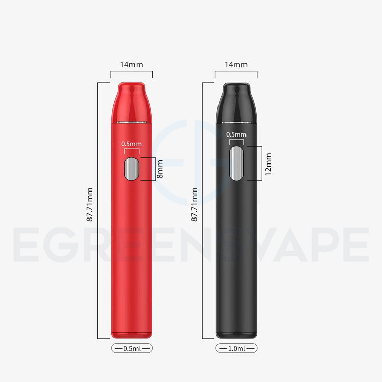 S3 empty disposable pen size