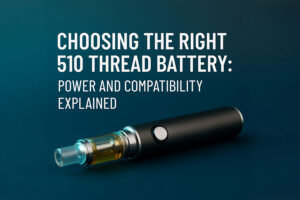 Choosing the right 510 thread battery
