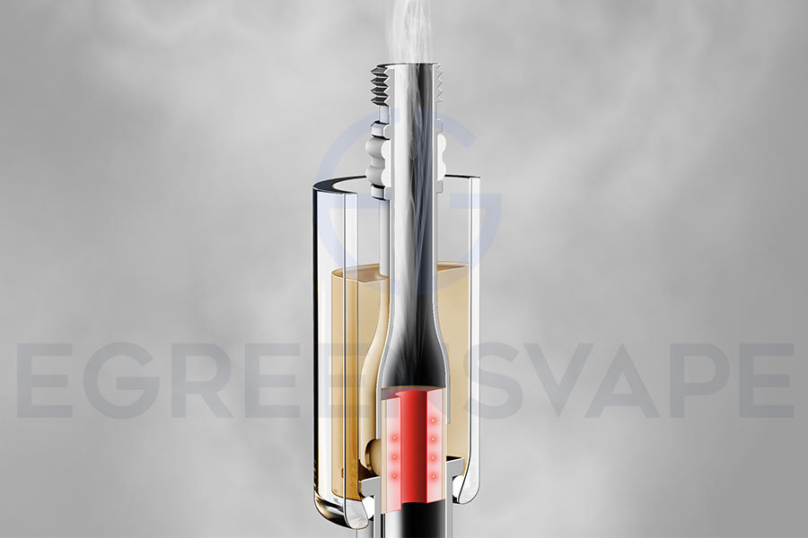 0.5ml stainless steel cartridge structure