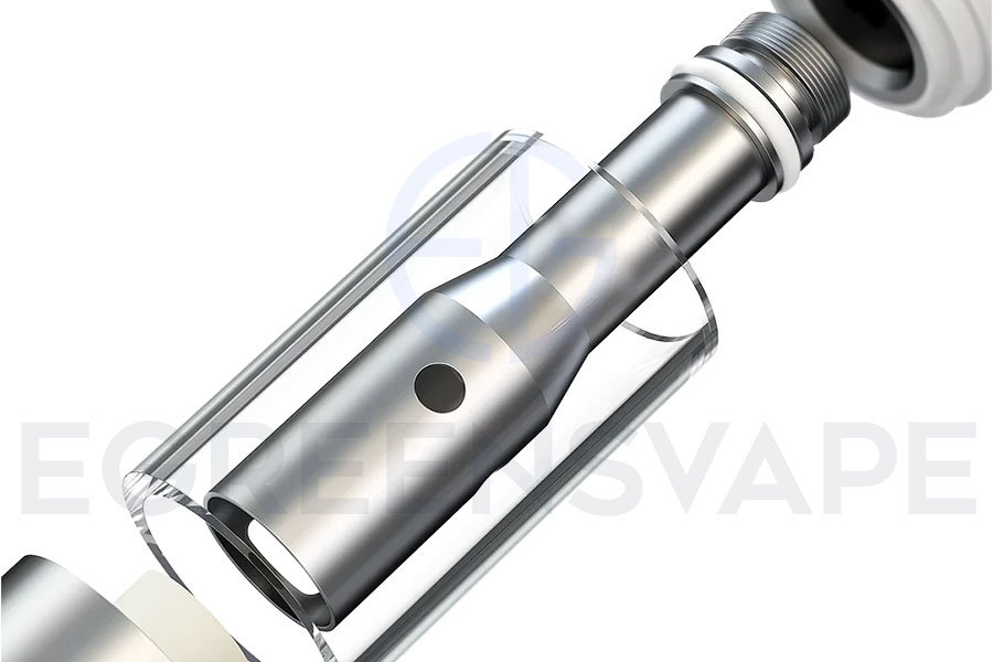 0.5ml stainless steel cartridge structure