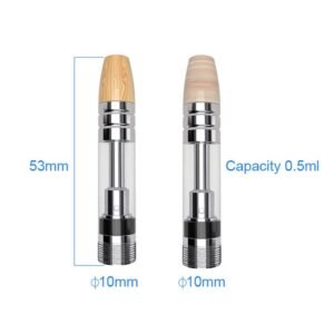 1.0ml Wood Tip 510 Cartridge