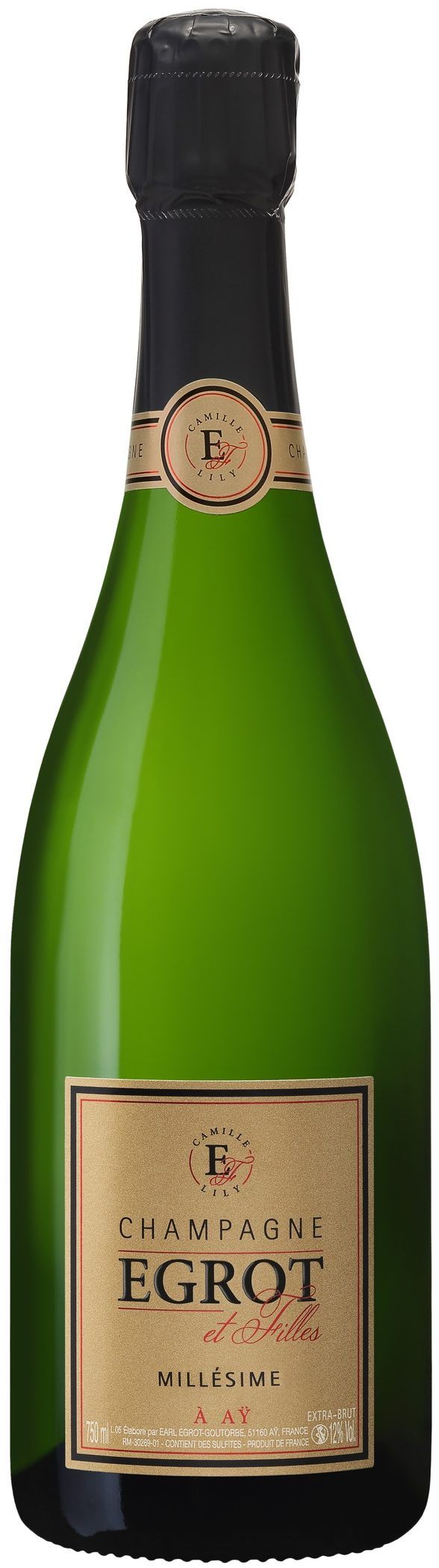 Champagne Egrot Millésime 2016 - Champagne Egrot & Filles