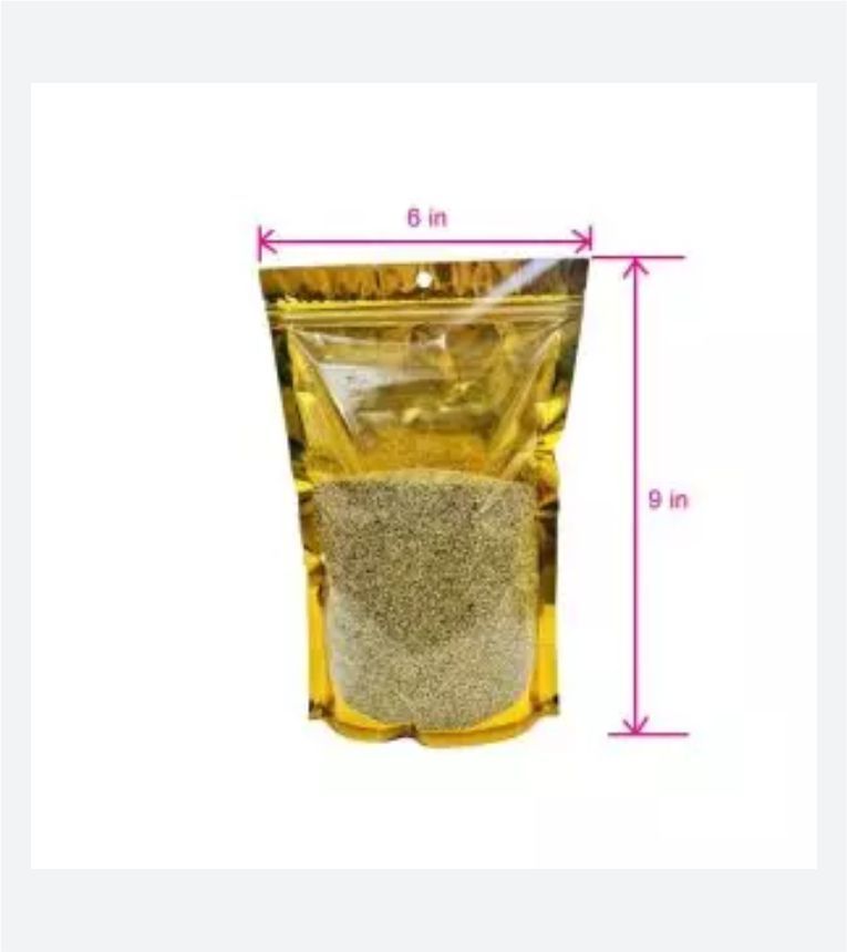 METALLIZED POUCHES