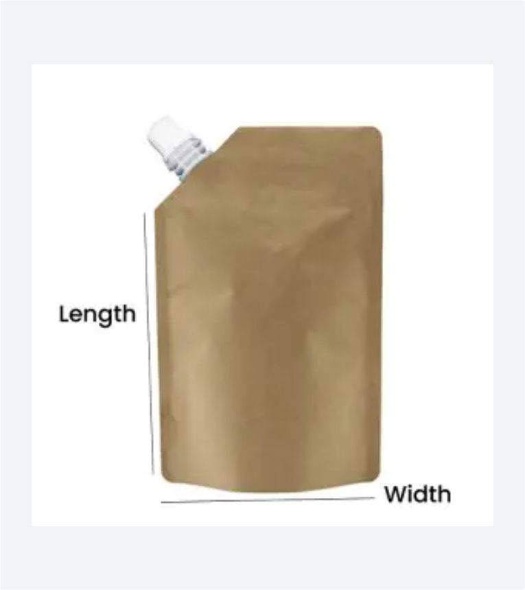 KRAFT SPOUT POUCHES
