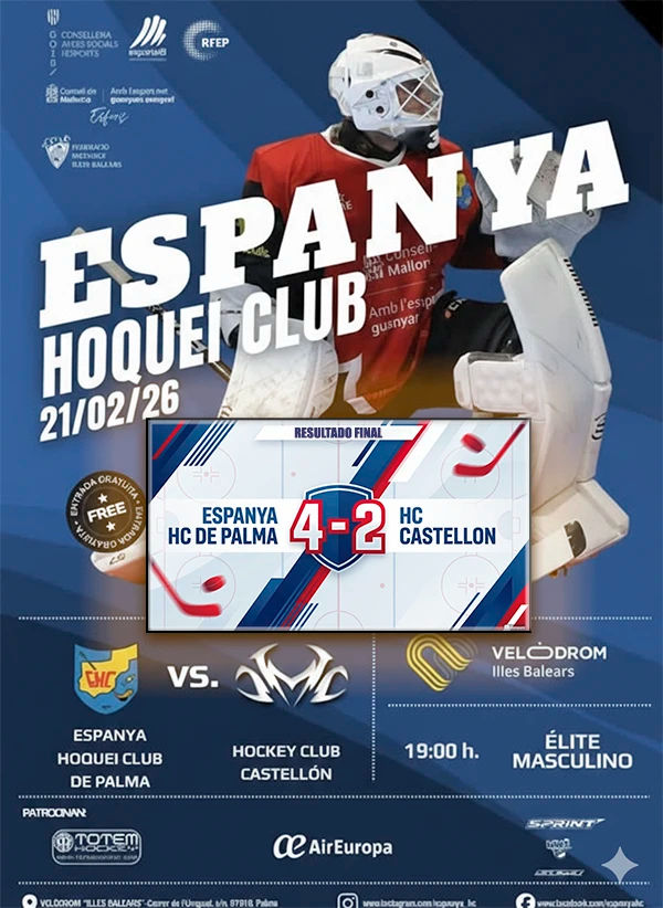 Elite: EHC supera el duelo frente a HC Castellón
