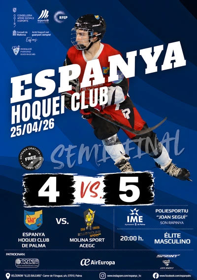 Elite: Primer Partido del Play-off EHC 4-5 Molina Sport