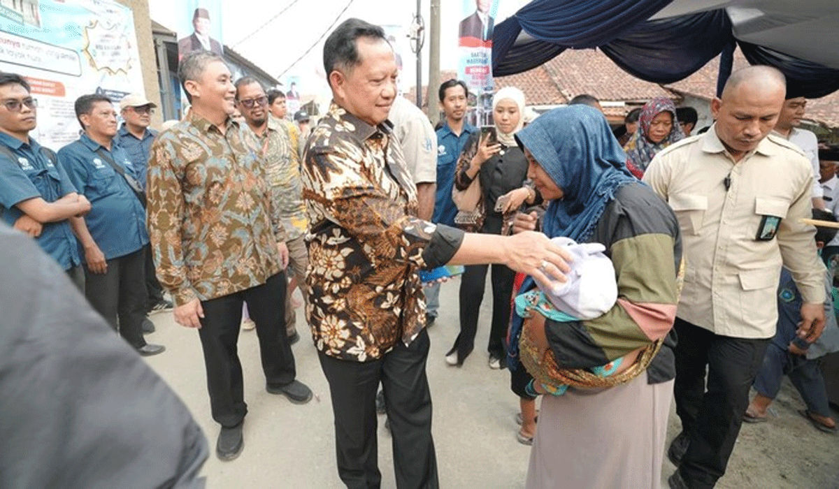 Mendagri Turun Langsung Tinjau BSPS Purwakarta, Begini Hasilnya