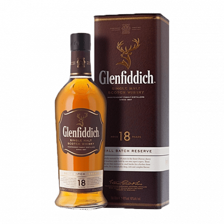 Glenfiddich 18 YO Single Malt Scotch Whisky