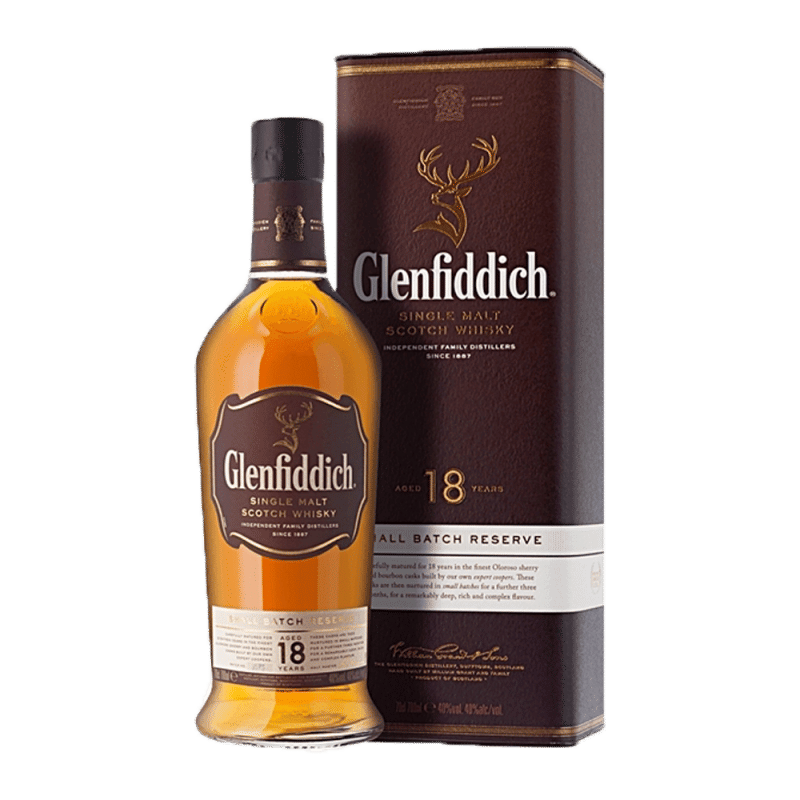 Glenfiddich 18 YO Single Malt Scotch Whisky