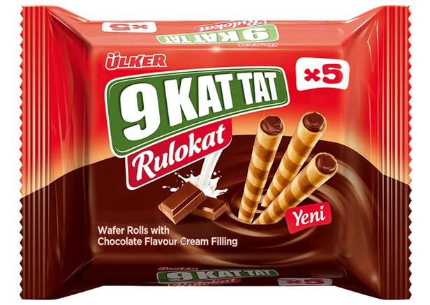 Ülker Rulokat Gofret Cikolata Kremali 150g (5x30g)