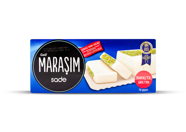 Golf Maraş Dondurma - Speiseeis Mit Milch Und Ziegenmilch Und Pistazienstücken 555 g