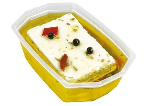 Suntat Ziegenkäse eingelegt&Kräuter - Sarmisakli Keci Peyniri yagda 250g
