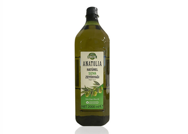 Kristal Anatolia Natürliches Natives Olivenöl - Kristal Natürel Sızma Zeytinyağı 2L