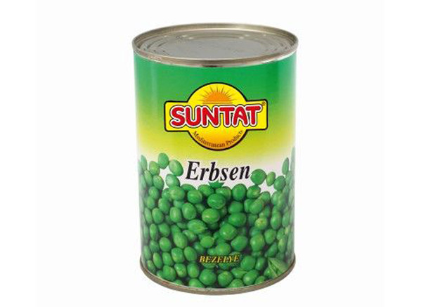 Suntat Erbsen Dose - Bezelye Haslama 800g