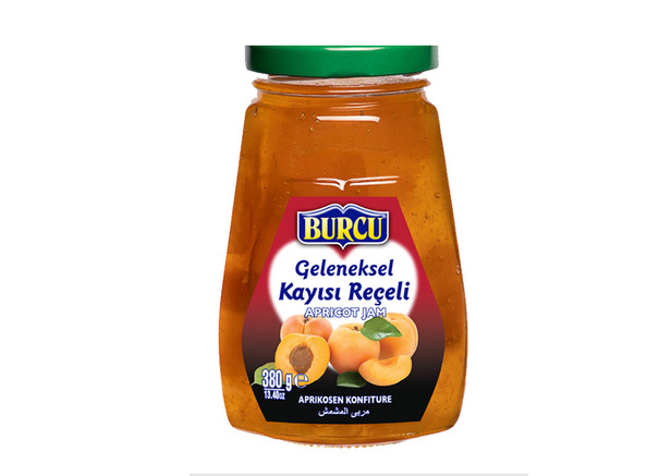 Burcu Aprikosen Marmelade - Kayisi Receli 380g