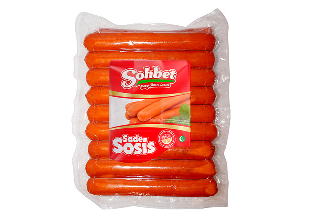 Sohbet Geflügelwurst mit Rindfleisch - Sade Sosis 1000g