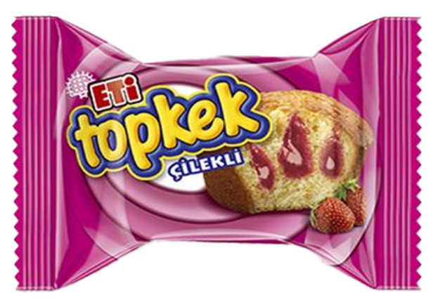 Eti Kuchen Mit Erdbeer Füllung - Cilekli Kek 40g