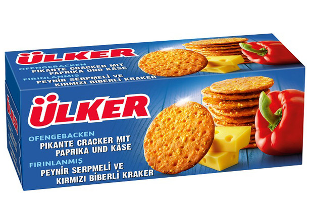Ülker Peynirli Kirmizi Biberli Kraker 150g