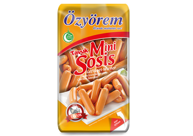 Özyörem Mini Geflügelwurst - Mini Tavuk Sosis 400g